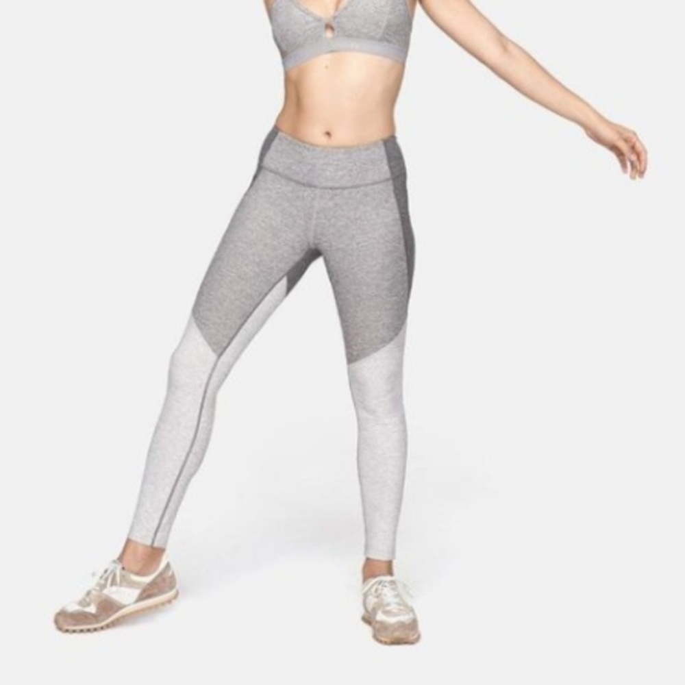 NWOT OUTDOOR VOICES  7/8 Tri-Tone Leggings - S